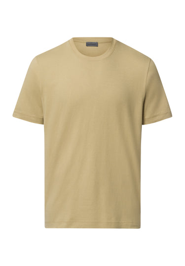 Living Shirts Jersey Cotton Crew Neck T-Shirt | Cardamom 75050-2728